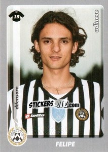 Sticker Felipe - Calciatori 2008-2009 n. 459 - Panini