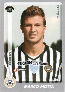 Sticker Marco Motta - Calciatori 2008-2009 n. 461 - Panini