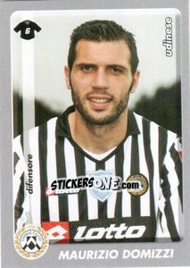 Sticker Maurizio Domizzi - Calciatori 2008-2009 - Panini