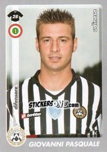 Sticker Giovanni Pasquale - Calciatori 2008-2009 n. 470 - Panini
