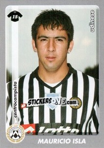Sticker Mauricio Isla - Calciatori 2008-2009 n. 471 - Panini