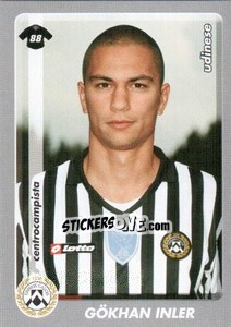 Sticker Gokhan Inler - Calciatori 2008-2009 n. 472 - Panini