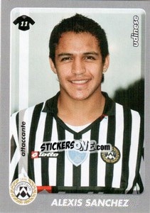 Sticker Alexis Sanchez - Calciatori 2008-2009 n. 475 - Panini