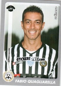 Sticker Fabio Quagliarella - Calciatori 2008-2009 n. 476 - Panini
