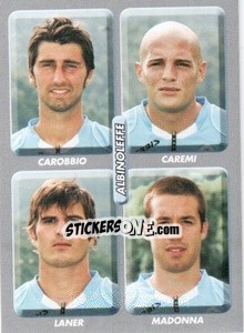 Sticker Carobbio / Caremi / Laner / Madonna - Calciatori 2008-2009 - Panini