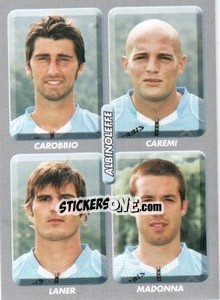 Sticker Carobbio / Caremi / Laner / Madonna - Calciatori 2008-2009 n. 485 - Panini