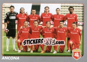 Figurina Squadra (Ancona) - Calciatori 2008-2009 - Panini