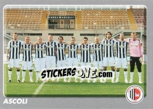 Sticker Squadra (Ascoli) - Calciatori 2008-2009 n. 495 - Panini