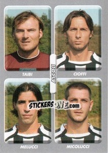 Sticker Taibi / Cioffi / Melucci / Micolucci - Calciatori 2008-2009 - Panini