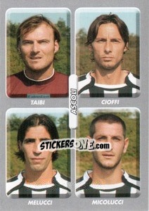 Sticker Taibi / Cioffi / Melucci / Micolucci