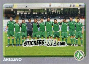 Cromo Squadra (Avellino) - Calciatori 2008-2009 - Panini