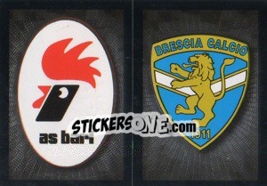 Sticker Scudetto(Bari/Brescia) - Calciatori 2008-2009 - Panini
