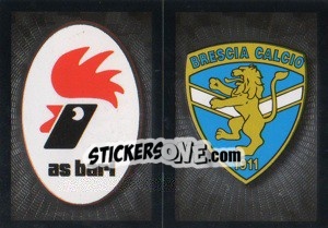 Sticker Scudetto(Bari/Brescia)