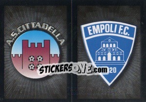 Sticker Scudetto(Gittadella/Empoli) - Calciatori 2008-2009 n. 520 - Panini