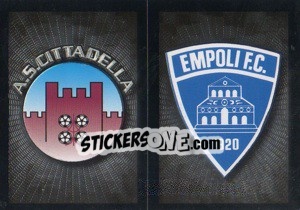 Figurina Scudetto(Gittadella/Empoli) - Calciatori 2008-2009 - Panini