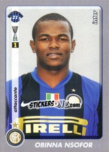 Sticker Obinna Nsofor - Calciatori 2008-2009 n. A48 - Panini
