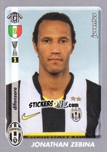 Sticker Jonathan Zebina - Calciatori 2008-2009 n. A51 - Panini