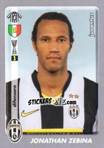 Sticker Jonathan Zebina - Calciatori 2008-2009 - Panini