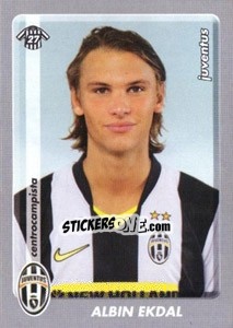 Figurina Albin Ekdal - Calciatori 2008-2009 - Panini