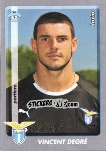 Figurina Vincent Degre - Calciatori 2008-2009 - Panini