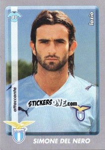 Sticker Simone Del Nero - Calciatori 2008-2009 n. A59 - Panini