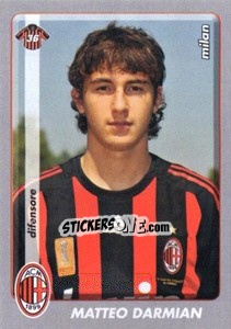 Sticker Matteo Darmian - Calciatori 2008-2009 n. A69 - Panini
