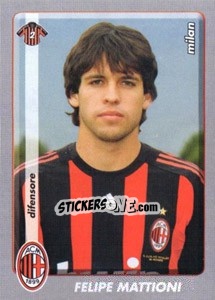 Figurina Felipe Mattioni - Calciatori 2008-2009 - Panini