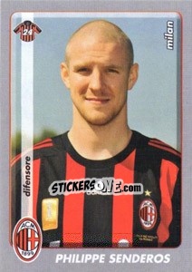 Sticker Philippe Senderos - Calciatori 2008-2009 n. A71 - Panini