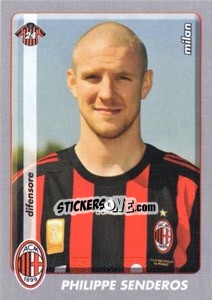 Sticker Philippe Senderos - Calciatori 2008-2009 - Panini