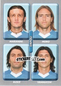 Sticker Marianini / moro / busce / vannucchi - Calciatori 2008-2009 n. 530 - Panini