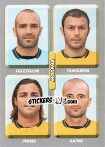 Sticker Frezzolini / Tamburini / Perna / Daino - Calciatori 2008-2009 n. 561 - Panini