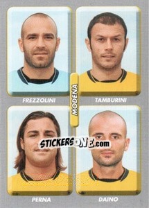 Sticker Frezzolini / Tamburini / Perna / Daino - Calciatori 2008-2009 - Panini