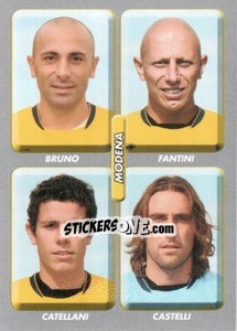 Sticker Bruno / Fantini / Catellani / Castelli - Calciatori 2008-2009 n. 565 - Panini