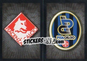 Sticker Scudetto(Piacenza/Pisa) - Calciatori 2008-2009 n. 572 - Panini