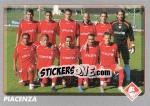 Figurina Squadra (Piacenza) - Calciatori 2008-2009 - Panini