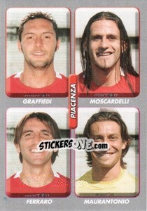 Sticker Graffiedi / moscardelli / ferraro / maurantonio - Calciatori 2008-2009 - Panini