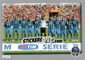Sticker Squadra (Pisa) - Calciatori 2008-2009 n. 579 - Panini