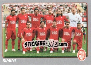 Sticker Squadra (Rimini) - Calciatori 2008-2009 - Panini