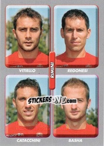 Figurina Vitiello / Regonesi / Catacchini / Basha - Calciatori 2008-2009 - Panini