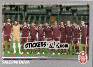 Figurina Squadra (Salernitana) - Calciatori 2008-2009 - Panini