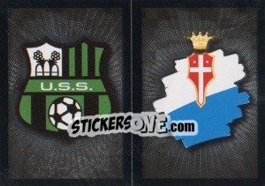 Sticker Scudetto(Sassuolo/Treviso) - Calciatori 2008-2009 n. 598 - Panini