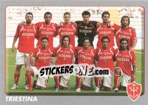 Sticker Squadra (Triestina) - Calciatori 2008-2009 n. 612 - Panini