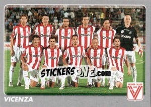 Figurina Squadra (Vicenza) - Calciatori 2008-2009 - Panini