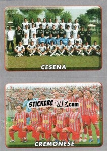 Figurina Squadra (Cesena/Cremonese) - Calciatori 2008-2009 - Panini