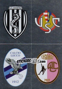 Sticker Scudetto(Cesena/cremonese/lecco/legnano) - Calciatori 2008-2009 - Panini