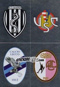 Sticker Scudetto(Cesena/cremonese/lecco/legnano) - Calciatori 2008-2009 n. 633 - Panini