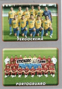 Sticker Squadra (Pergocrema/Portogruaro) - Calciatori 2008-2009 n. 638 - Panini