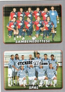 Sticker Squadra (Sambenedettese/Spal) - Calciatori 2008-2009 n. 643 - Panini