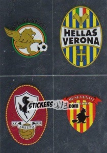 Sticker Scudetto(Venezia/Verona/Arezzo/Benevento)