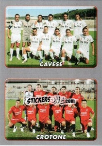 Sticker Squadra(Cavese/Crotone) - Calciatori 2008-2009 - Panini